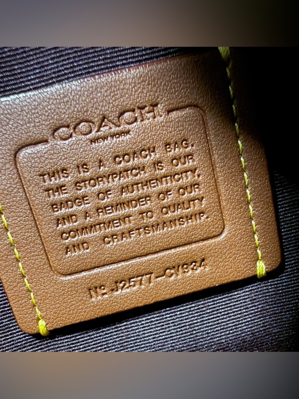 Coach Teri Shoulder Bag Black with Silver Hardware CV934 - Picture 11 of 12